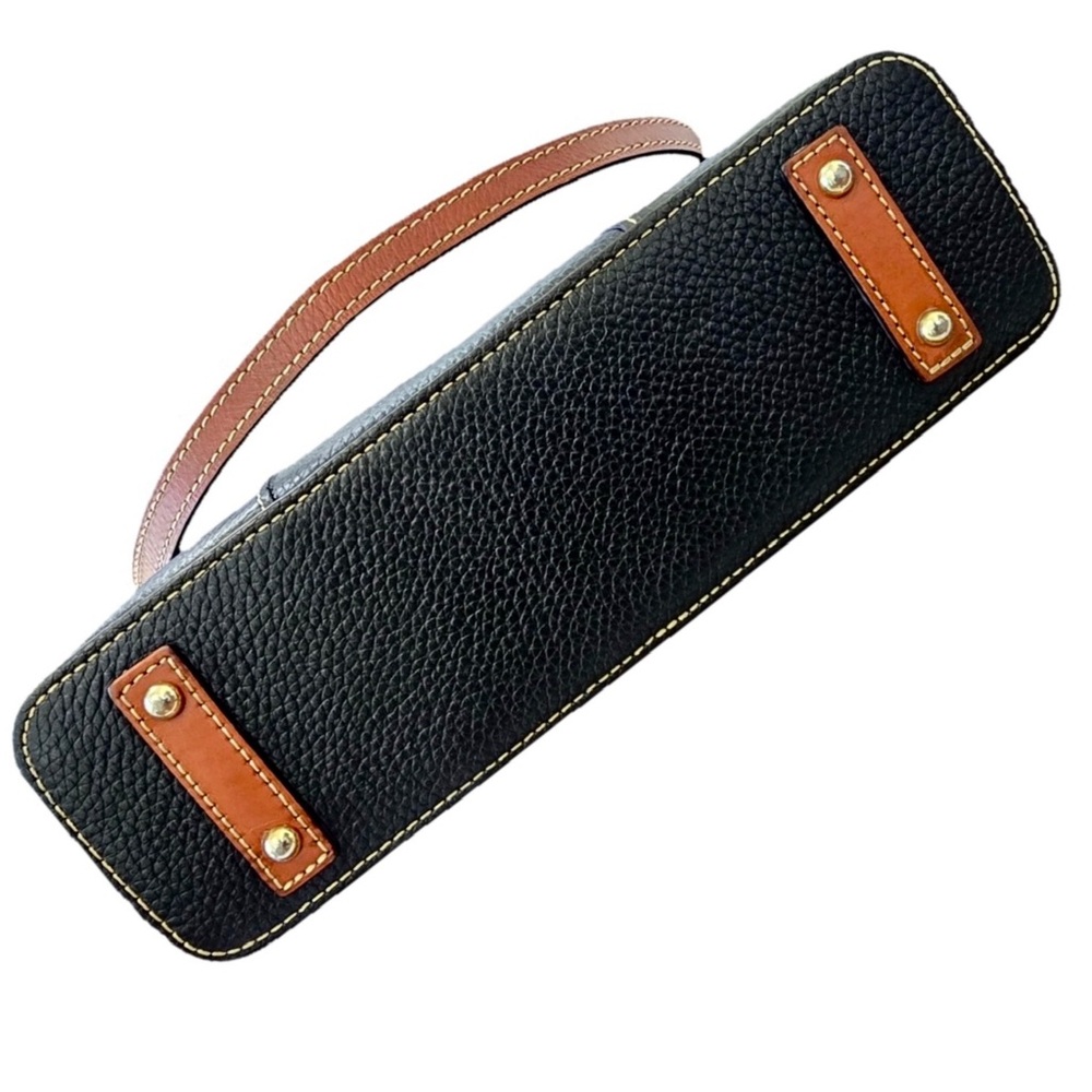 Dooney & Bourke Black and Brown Tote - Picture 14 of 16